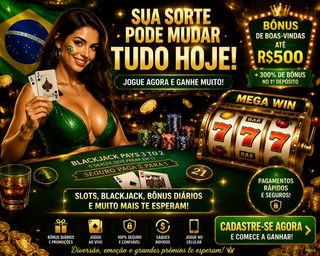 Cadastro rápido e seguro na 70bet